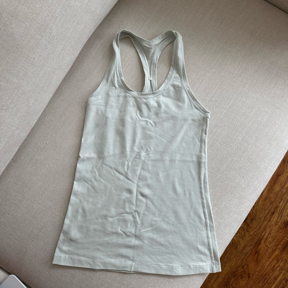 Lululemon Baby Blue Racer Tank Top